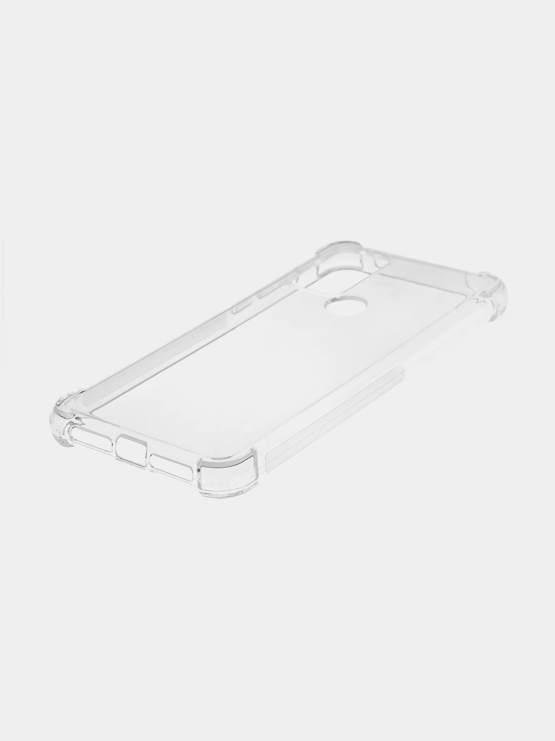 Прозрачный противоударный чехол для TCL 30E / 30 SE / 305 силиконовый BROSCORP с усиленными углами