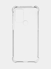 Противоударный чехол для TCL 30E / 30 SE / 305 силиконовый BROSCORP с усиленными углами