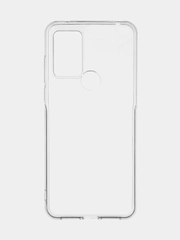 Чехол для TCL 30E/TCL 30 SE/TCL 305, 30/30 5G/30+ силиконовый BROSCORP с защитой камер