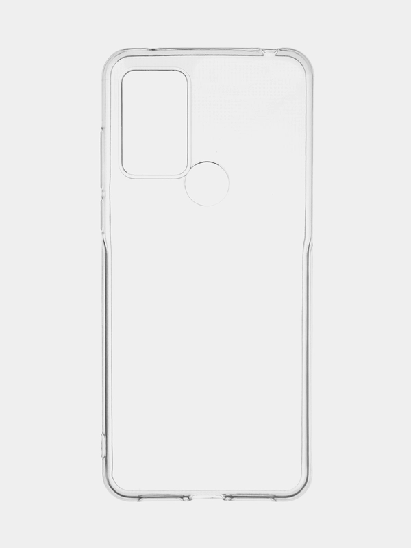 Чехол для TCL 30E/TCL 30 SE/TCL 305, 30/30 5G/30+ силиконовый BROSCORP с защитой камер