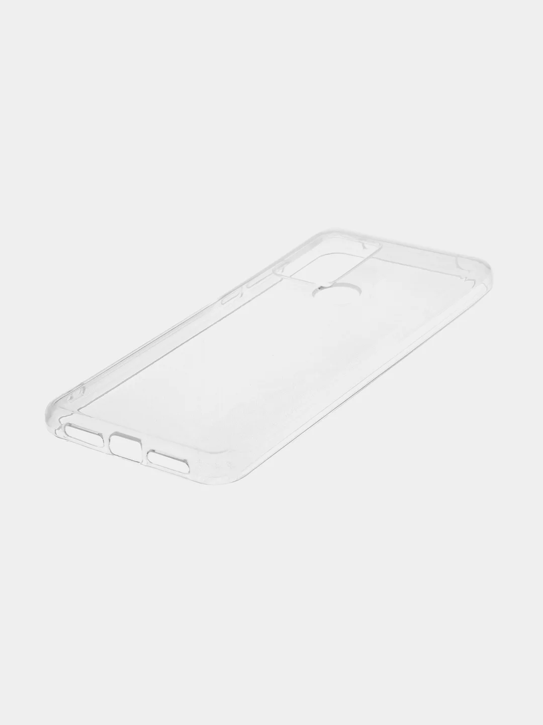 Прозрачный чехол для TCL 30E/TCL 30 SE/TCL 305, 30/30 5G/30+ силиконовый BROSCORP с защитой камер