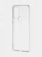 Прозрачный чехол для TCL 30E/TCL 30 SE/TCL 305, 30/30 5G/30+ силиконовый BROSCORP с защитой камер