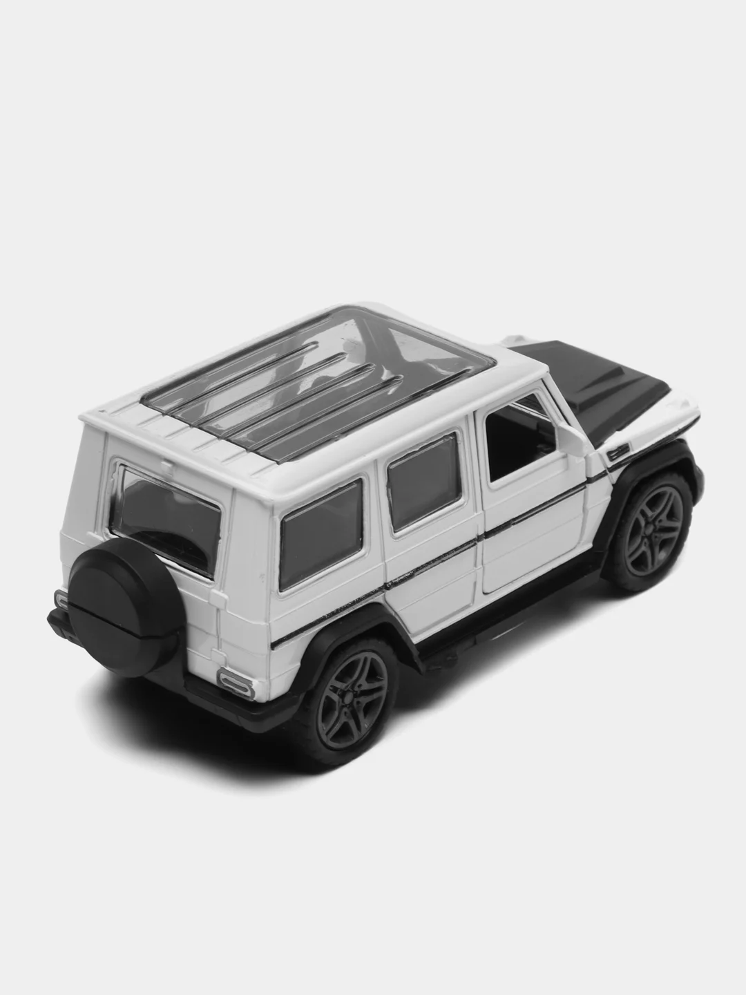 Белый инерционная машинка Littleant "Джип"