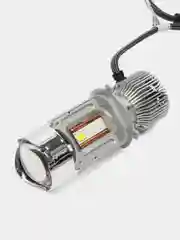 Лампы светодиодные MTF Mini Lens H4/H19, 12/24V, 5500K, Expert