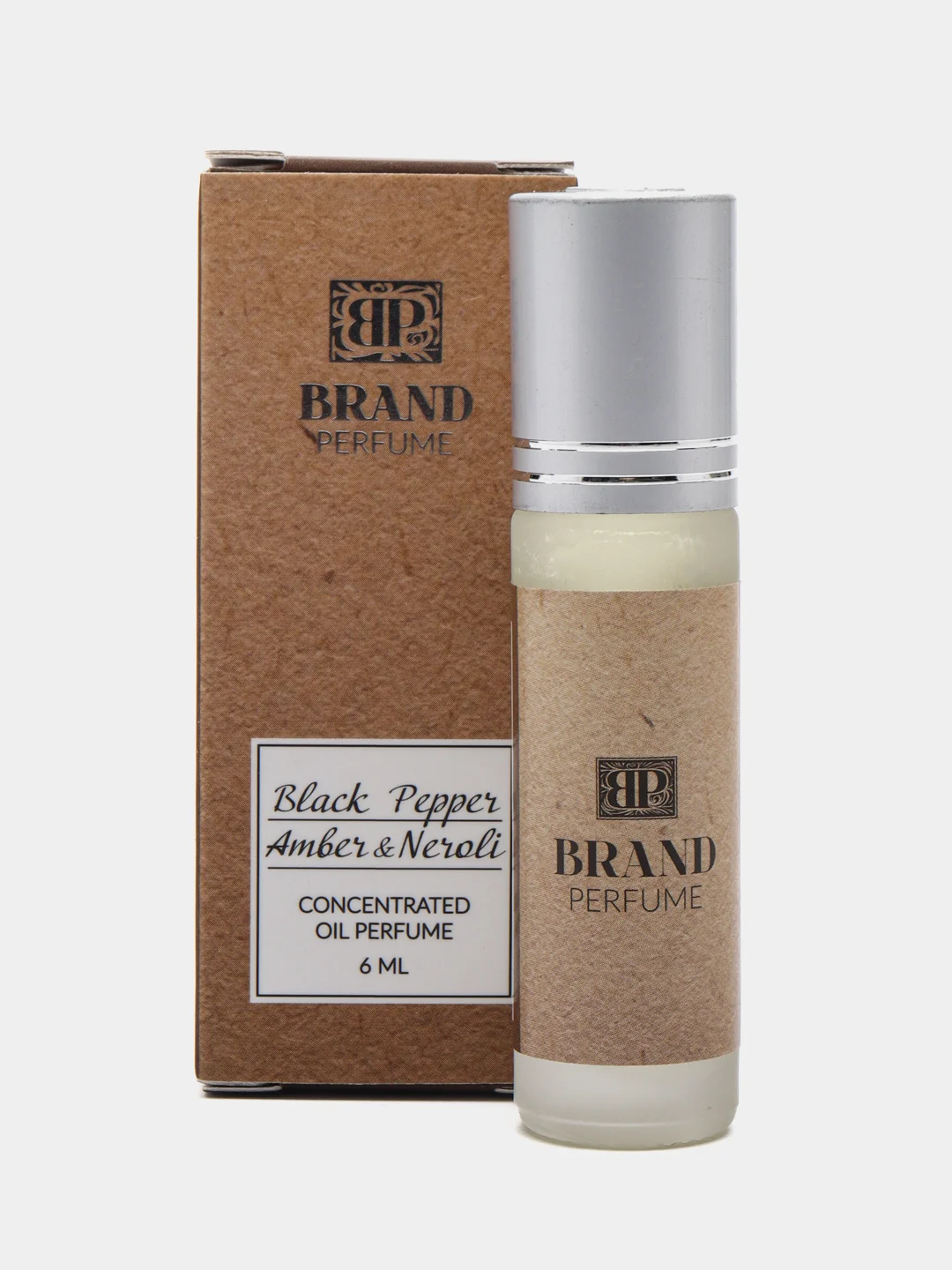 Масляные духи Black Pepper, Amber & Neroli (Черный перец, амбра и нероли), 6 мл