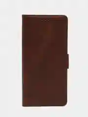Коричневый чехол-книжка на Oppo A18/Oppo A38 4G ( Оппо А18/Оппо А38 4G) с боковым магнитом