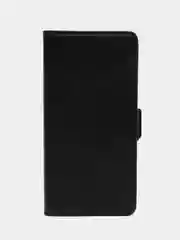 Черный чехол-книжка для Oppo A78 4G ( Оппо А78 4G) с боковым магнитом