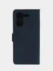 Синий чехол-книжка для Tecno Pova 5 Pro 5G (Техно Пова 5 Про 5 Джи) с боковым магнитом
