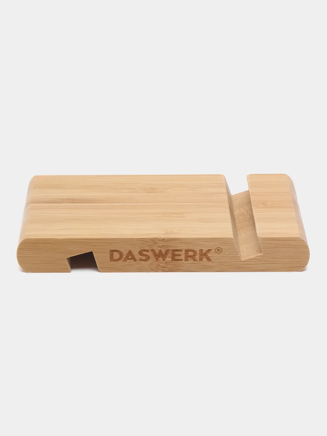 Подставка для телефона настольная, держатель для планшета из бамбука, DASWERK, 263155