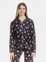 Черный женская домашняя пижама Куроми, Hello Kitty, костюм 2 в 1