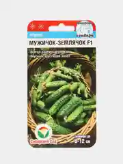 Семена Огурец "Мужичок-землячок F1", Сибирский сад, 7 штук