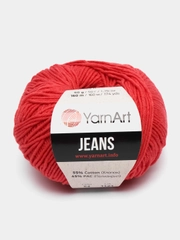 Пряжа YarnArt Jeans, 50г/160 м (55% хлопок, 45%акрил), комплект из 2 мотков