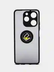 Противоударный чехол с кольцом для Tecno Spark 10 Pro (Техно спарк 10 про)