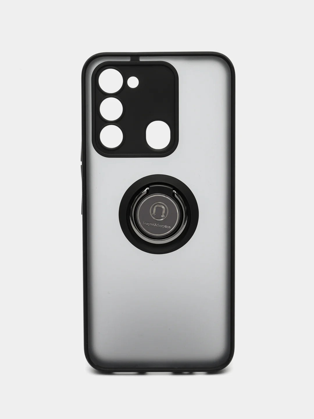 Противоударный чехол с кольцом для Tecno Spark GO 2022 / Spark 8C