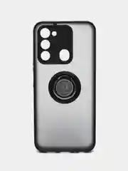 Противоударный чехол с кольцом для Tecno Spark GO 2022 / Spark 8C