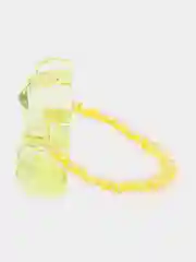 Кольцо из бисера, с мишкой