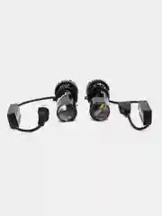 Белый мини bi-led лампы линзы H4 Premium New Bright 5500К с линзой дальнего света