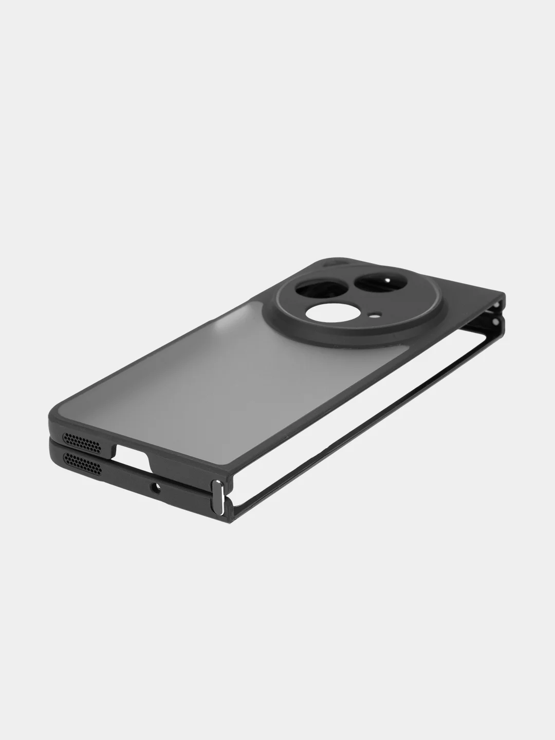 Прозрачный чехол для Oppo Find N3, OnePlus Open пластиковый с силиконом ROSCO противоударный защитный