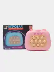 Розовый поп ит электронный на русском языке Pop it антистресс симпл димпл, попит