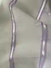 Сиреневый тюль Лён с полосками