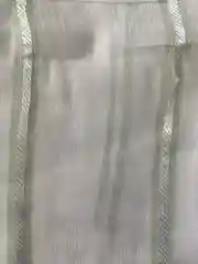 Зеленый тюль Лён с полосками