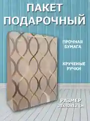 Бирюзовый пакет бум. 31*40*12см RQ-777L