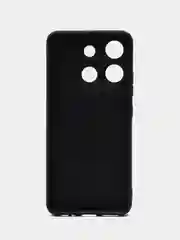 Темно-синий силиконовый чехол для Infinix SMART 7 HD, с принтом, с рисунком (Инфиникс Смарт 7 ХД)