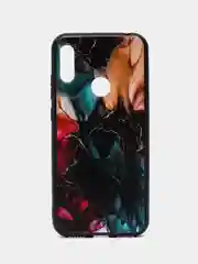 Фиолетовый силиконовый чехол для Honor 8A / 8A Prime / Huawei Y6 2019 / У6 Prime / Y6s, с принтом, с рисунком Хонор 8А Хуавей у6