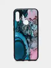 Фуксия силиконовый чехол для Honor 8A / 8A Prime / Huawei Y6 2019 / У6 Prime / Y6s, с принтом, с рисунком Хонор 8А Хуавей у6