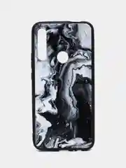 Хаки силиконовый чехол для Honor 9X / 9X Premium / Huawei P Smart Z / Y9 Prime, с принтом, с рисунком (Хонор 9Х / у9 Прайм)