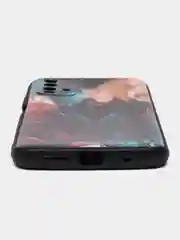 Тёмно-серый силиконовый чехол для Xiaomi Redmi 9T (Сяоми Редми 9Т), с принтом, с рисунком