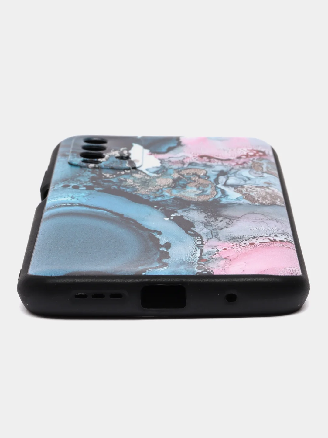 Фуксия силиконовый чехол для Xiaomi Redmi 9T (Сяоми Редми 9Т), с принтом, с рисунком