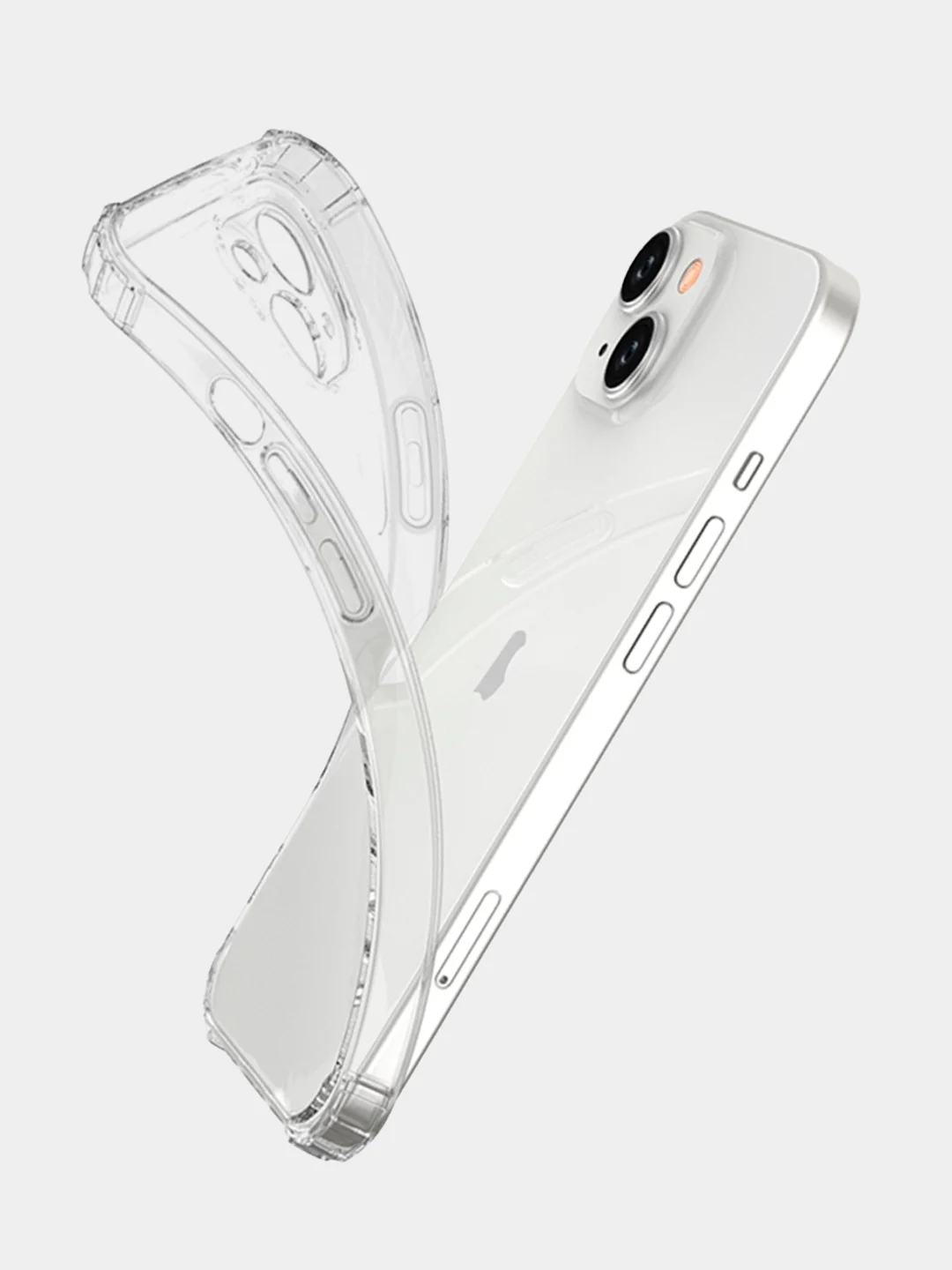 Чехол для iPhone 11, 13, 14, Pro, Max, Mini, XR, 7/8/SE, чехол на айфон прозрачный