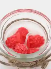 Коралловый свеча ручной работы, в баночке