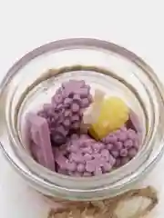 Лавандовый свеча ручной работы, в баночке