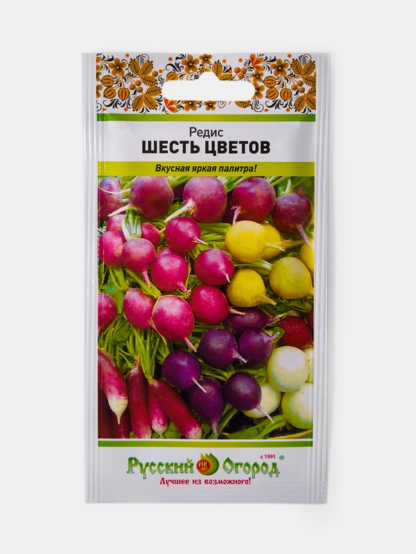 Семена Редис Шесть Цветов