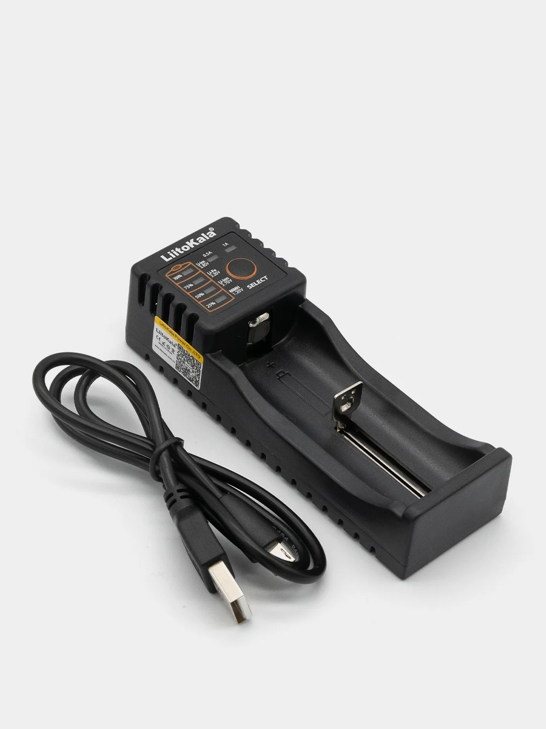 LiitoKala Lii-100 зарядное устройство для аккумуляторов c режимом Power Bank