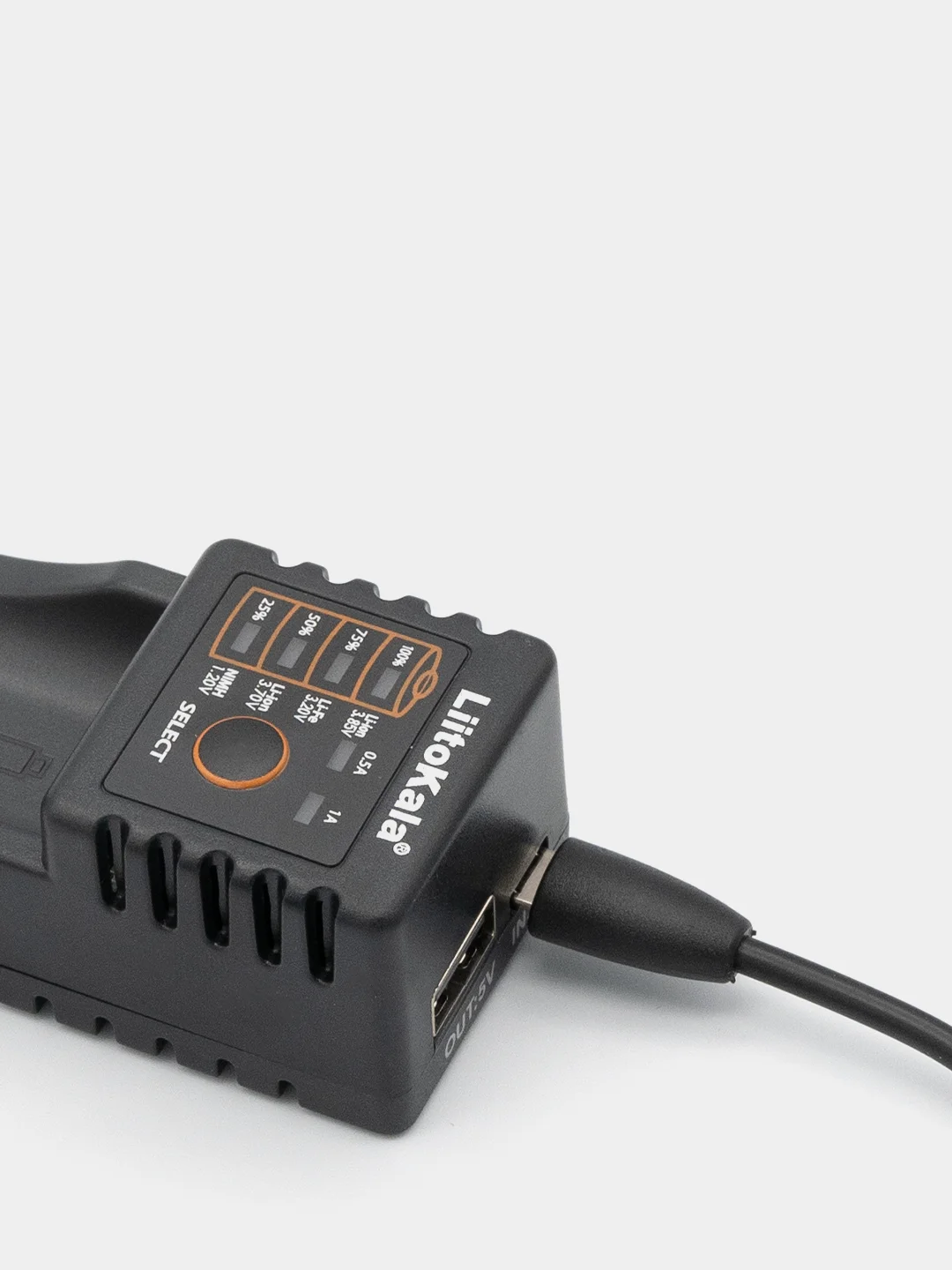 LiitoKala Lii-100 зарядное устройство для аккумуляторов c режимом Power Bank