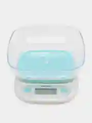 Голубой кухонные весы с чашей