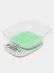 Зеленый кухонные весы с чашей
