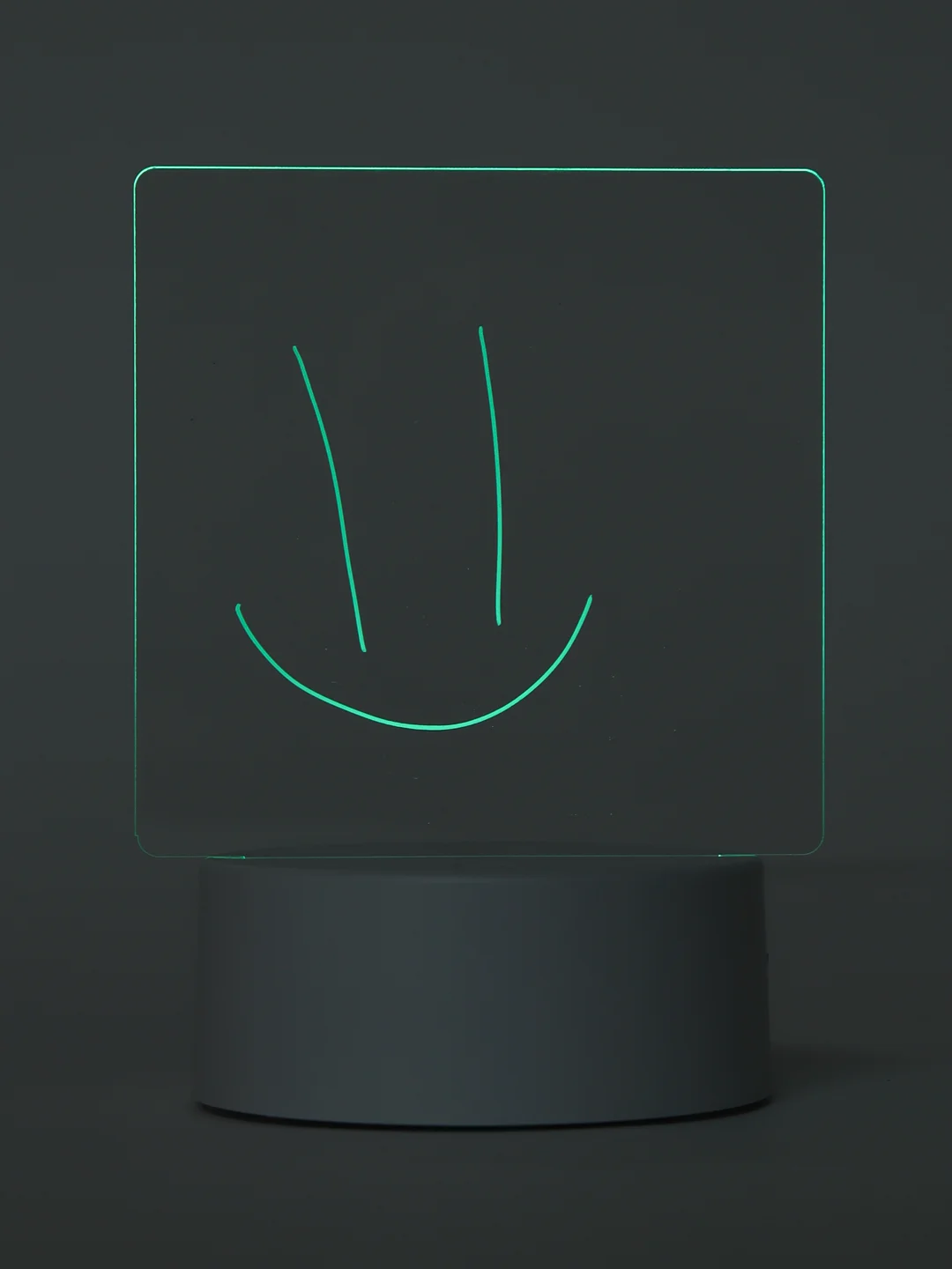 Бежевый меланж светильник, доска для рисования, USB, LED-подсветка с пультом управления, ночник