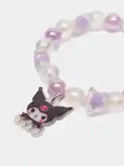 Фиолетовый браслет Sanrio My Melody, Куроми, Мелоди, Синаморолл, Хелло Кити