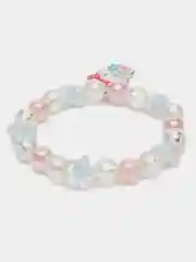 Розовый браслет Sanrio My Melody, Куроми, Мелоди, Синаморолл, Хелло Кити