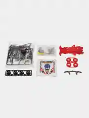 Багровый модель гоночного автомобиля Magnum Daxing 1/32, мини 4WD, с шасси AR/FMA