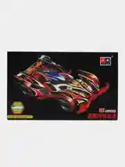 Багровый модель гоночного автомобиля Magnum Daxing 1/32, мини 4WD, с шасси AR/FMA