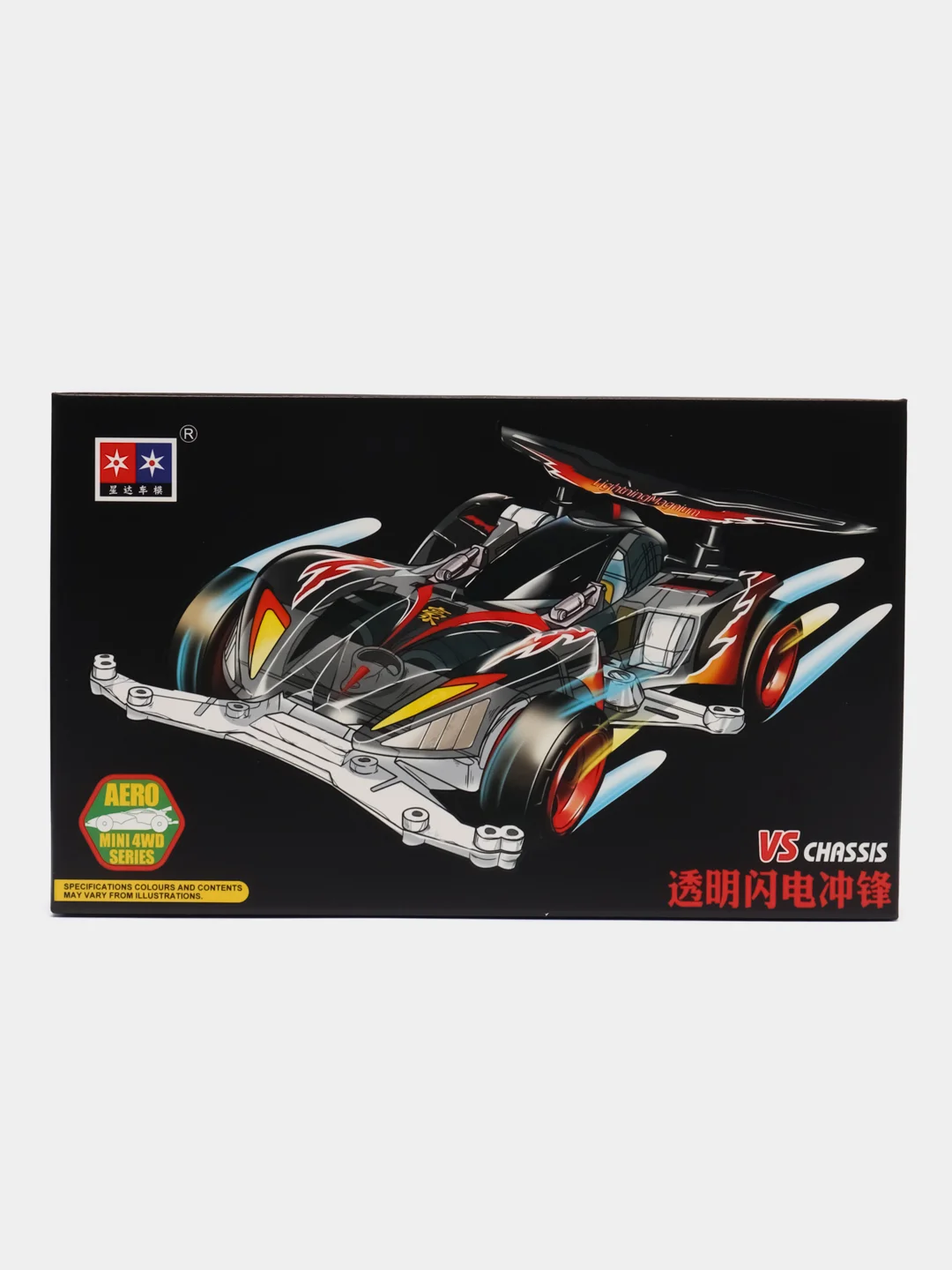 Разноцветный модель гоночного автомобиля Magnum Daxing 1/32, мини 4WD, с шасси AR/FMA