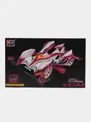 Тёмно-розовый модель гоночного автомобиля Magnum Daxing 1/32, мини 4WD, с шасси AR/FMA