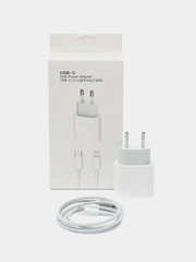 Зарядка айфон Type-C - Lightning Type-C, PD, 20W, кабель
