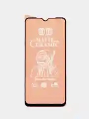 Черный защитная керамическая пленка матовая на Xiaomi Redmi 12C/10C/Poco C40 (Сяоми Редми)