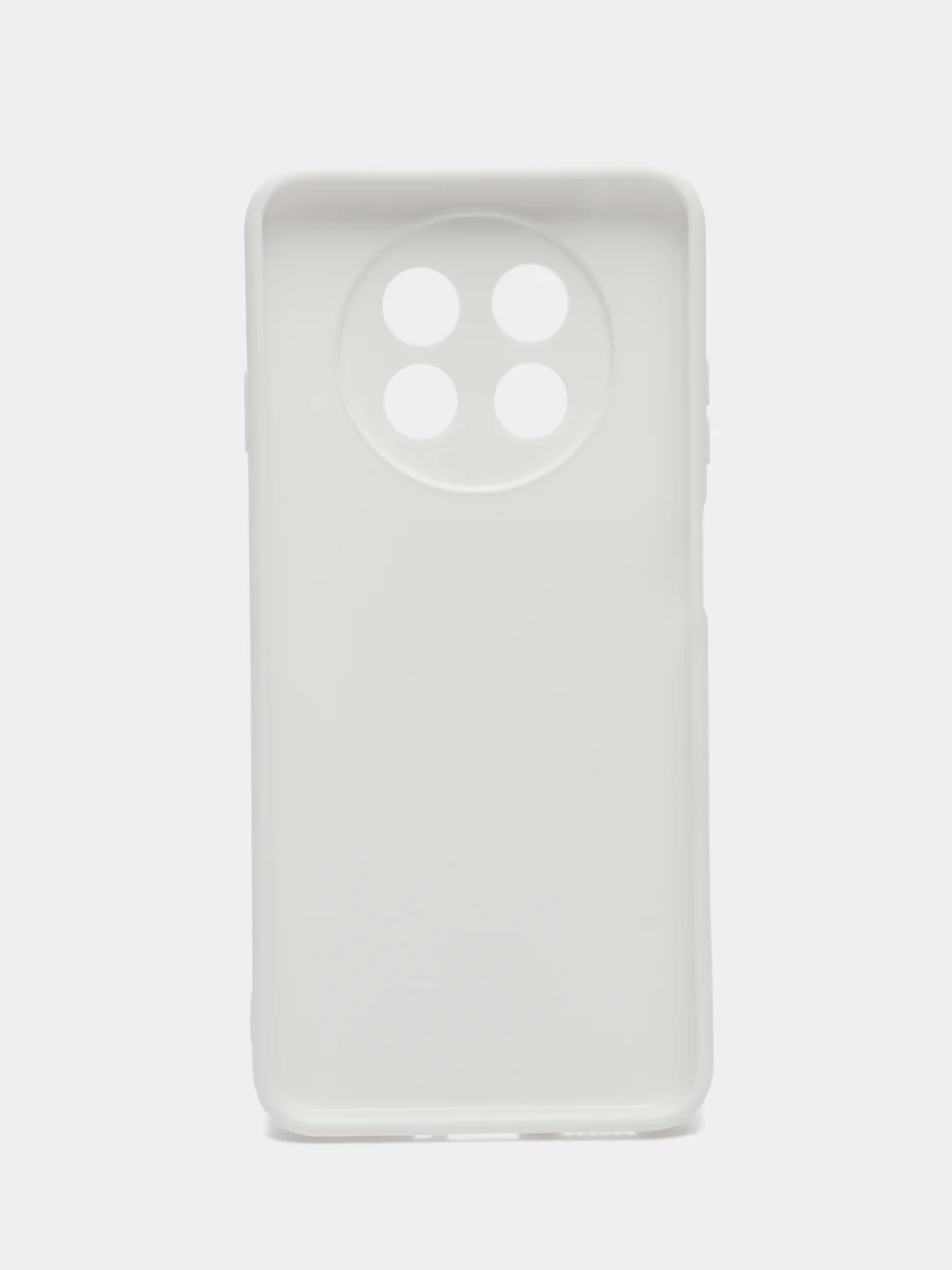 Белый силиконовый чехол для HUAWEI nova Y91 (Хуавей нова у91), прозрачный